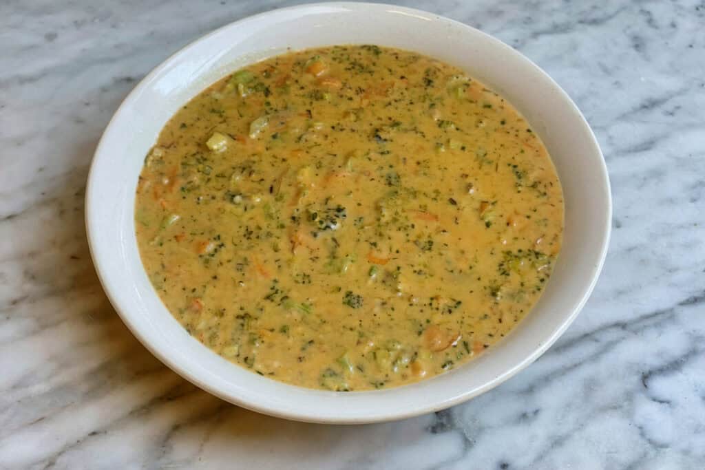 Broccoli Cheddar Soup