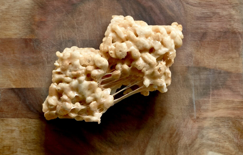 Salted Brown Butter Rice Crispy Treats