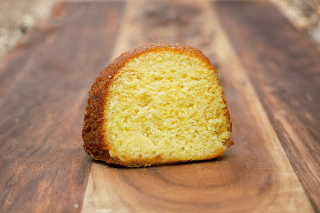 Egg Yolk Bundt Cake
