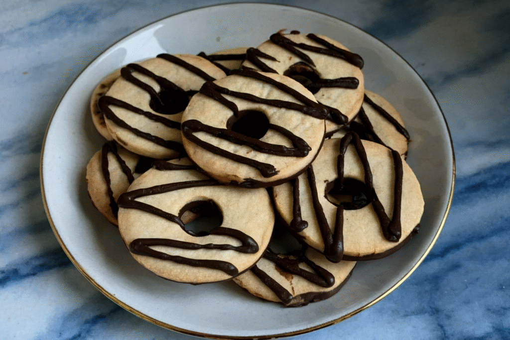 Homemade Fudge Stripe Cookies