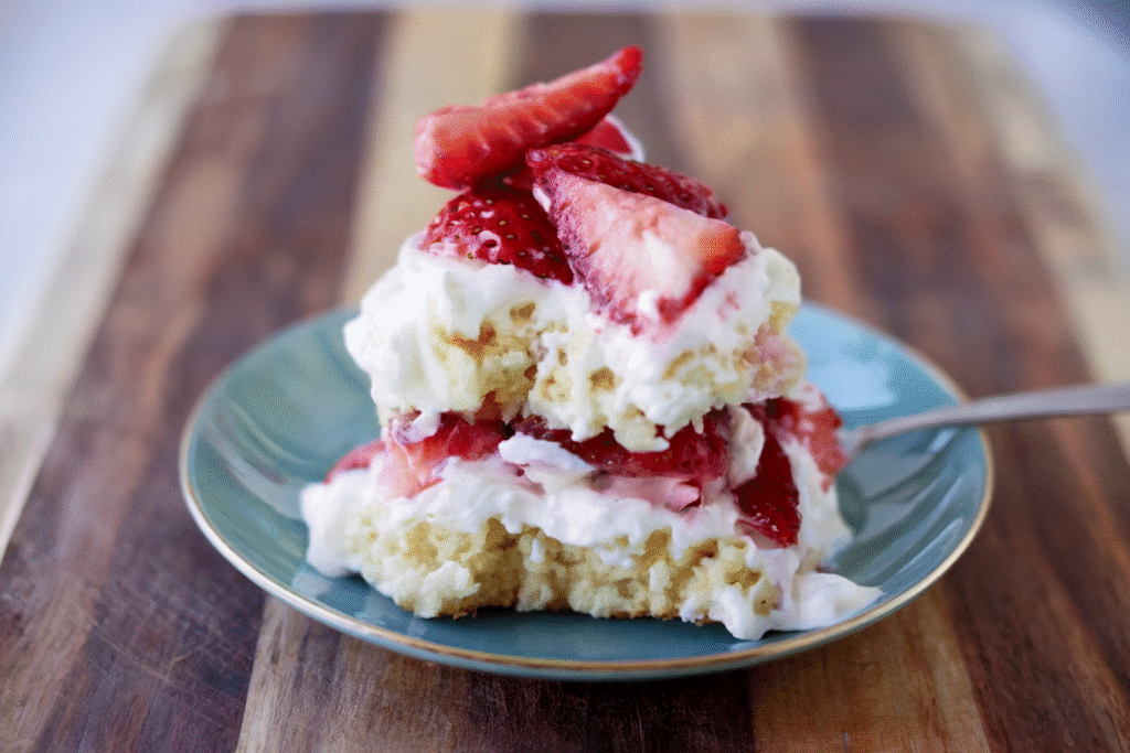 Individual Strawberry Shortcake
