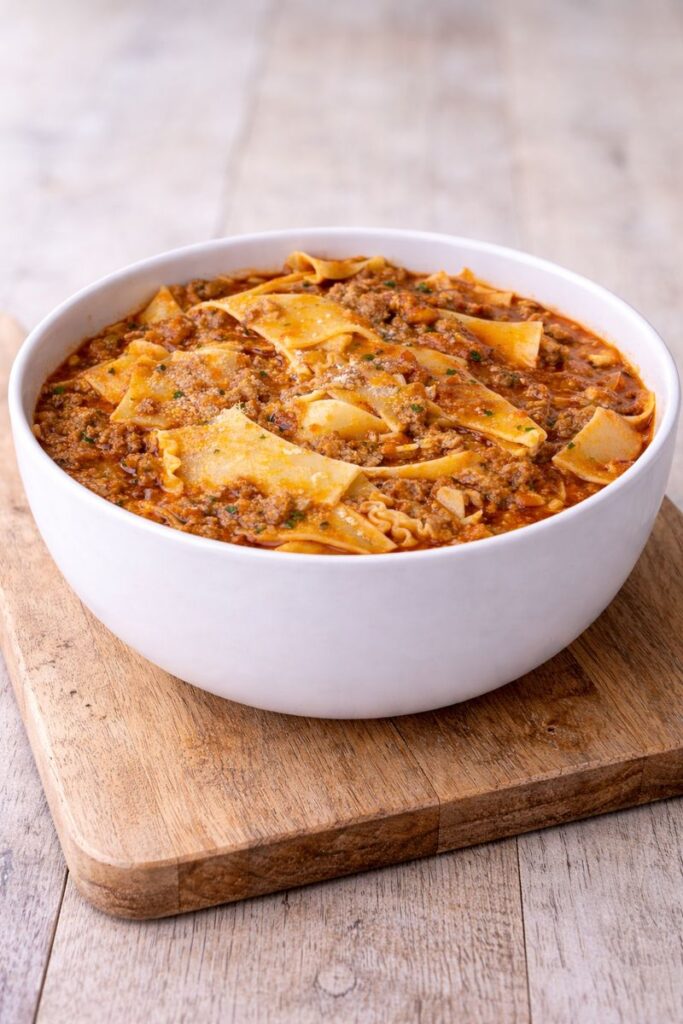Lasagna Soup