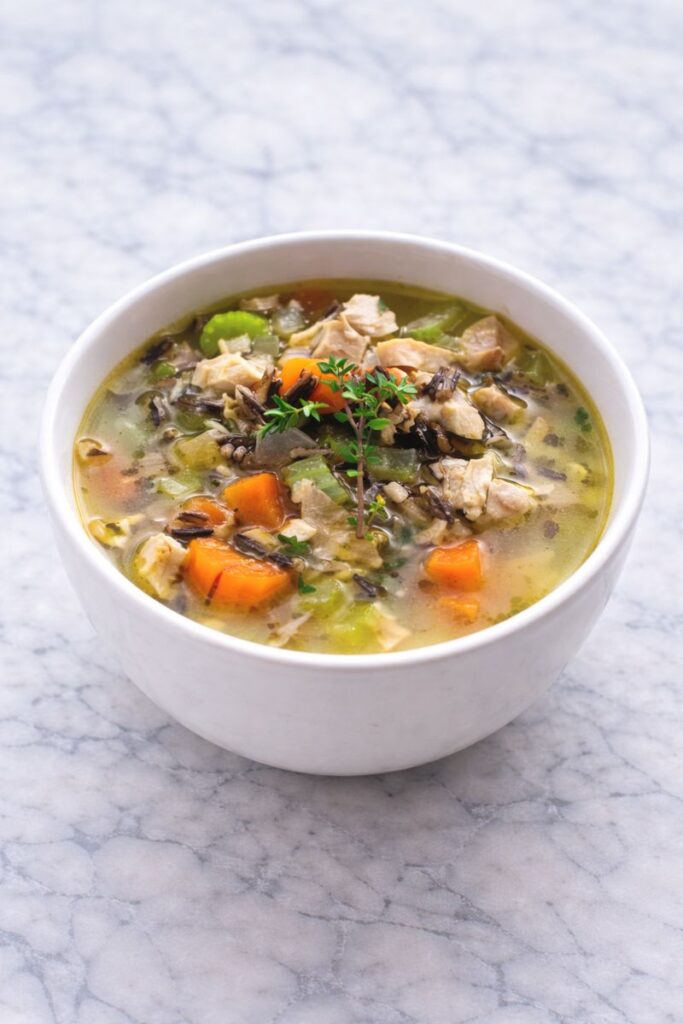 Turkey and Wild Rice Soup
