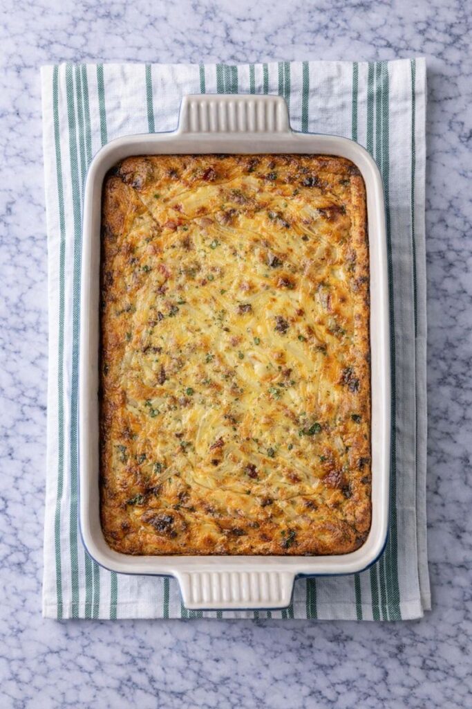 Breakfast Casserole with Hash Browns