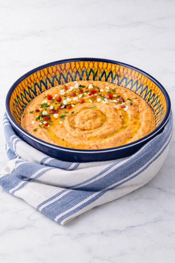 Roasted Red Pepper and Feta Dip