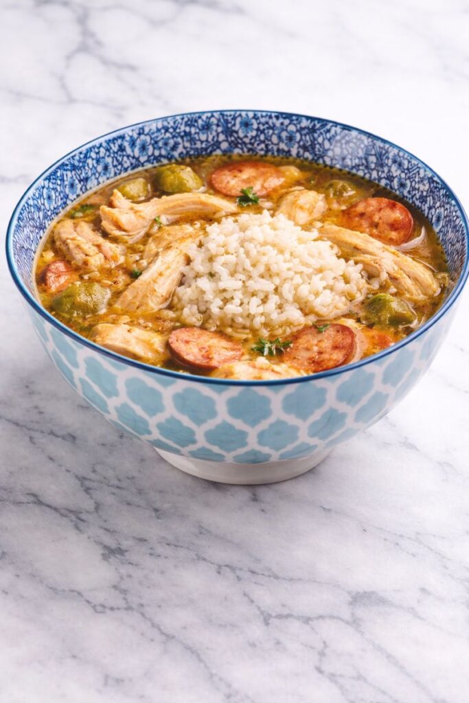 Turkey Gumbo with Sausage
