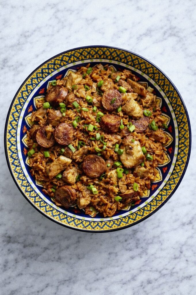 Chicken and Sausage Jambalaya