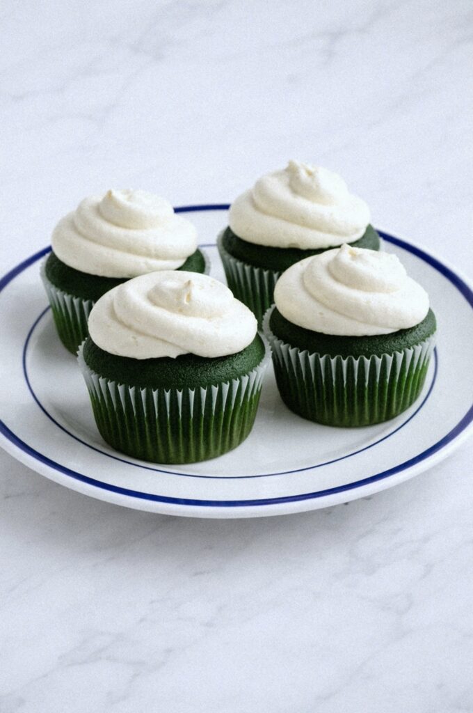 Green Velvet Cupcakes