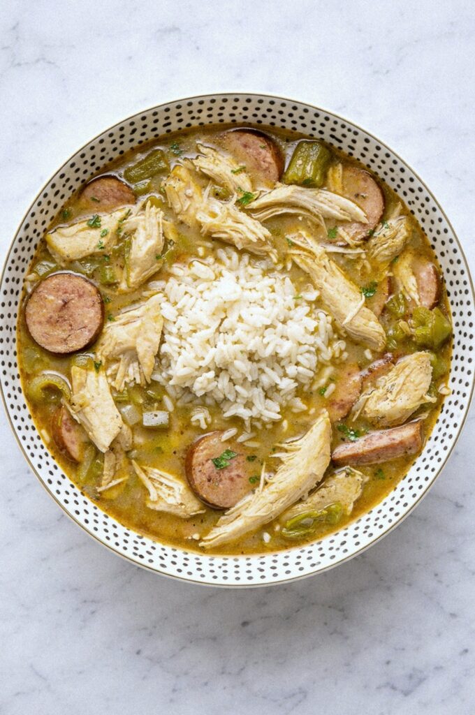 Turkey Gumbo with Sausage