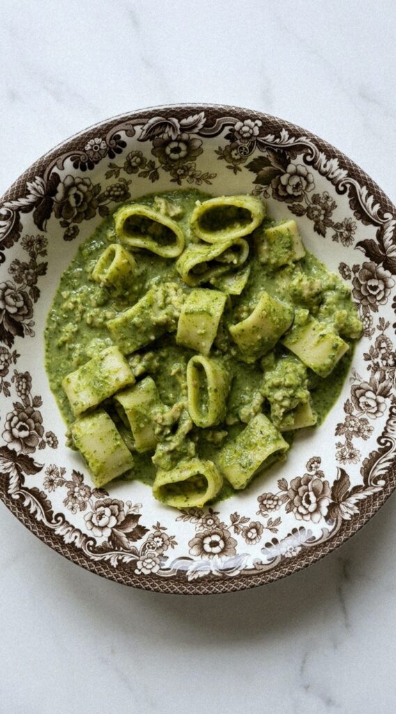 Creamy Spinach and Broccoli Pasta with Chicken