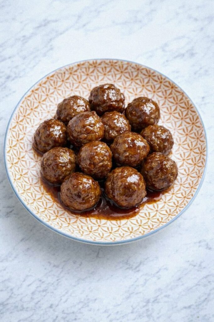 Grape Jelly Meatballs