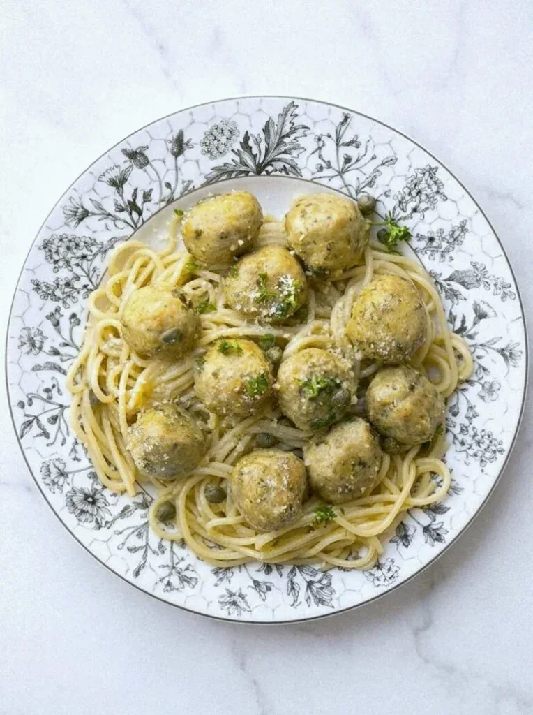 Chicken Piccata Meatballs