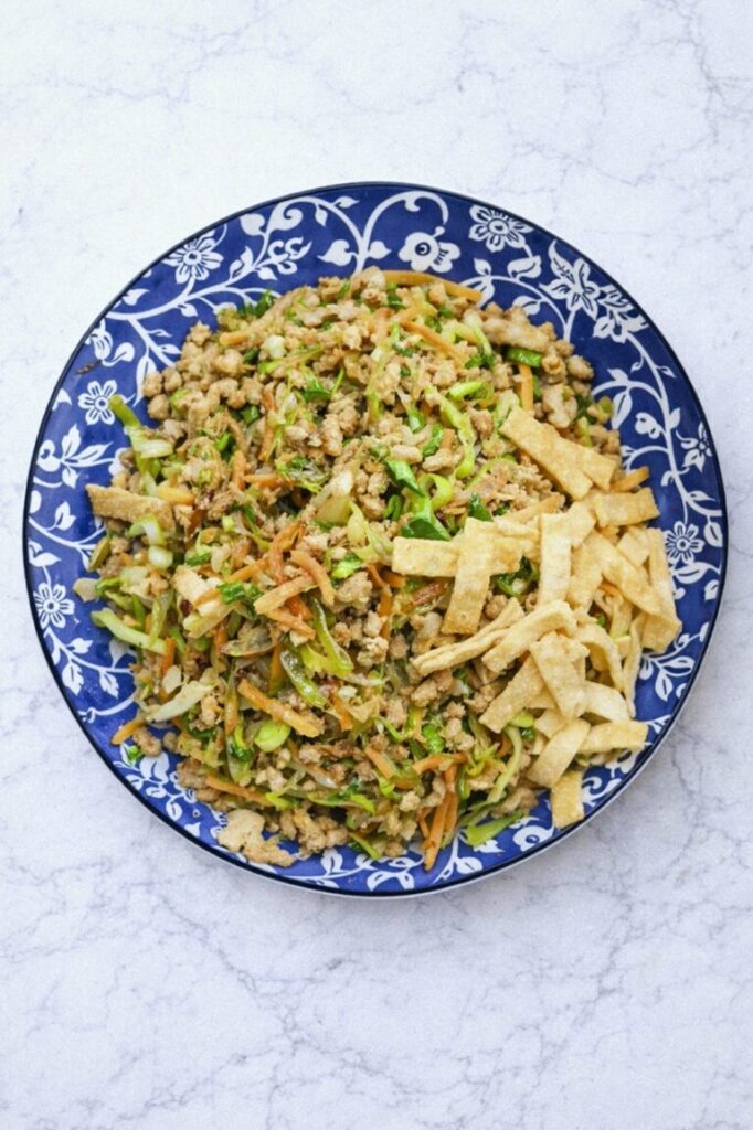 Inside Out Egg Roll Bowl