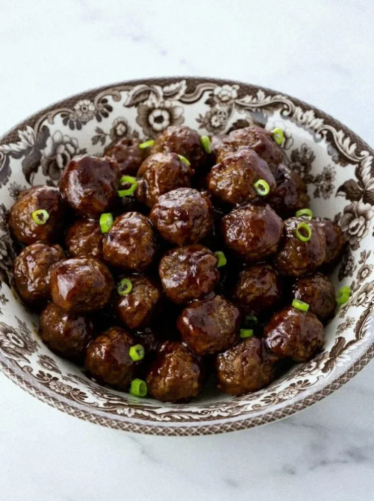 Slow Cooker Cocktail Meatballs