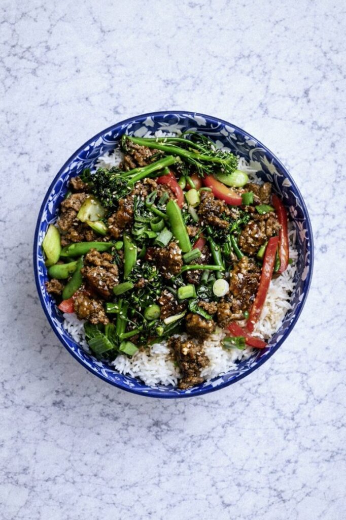 Beef Teriyaki Rice Bowl