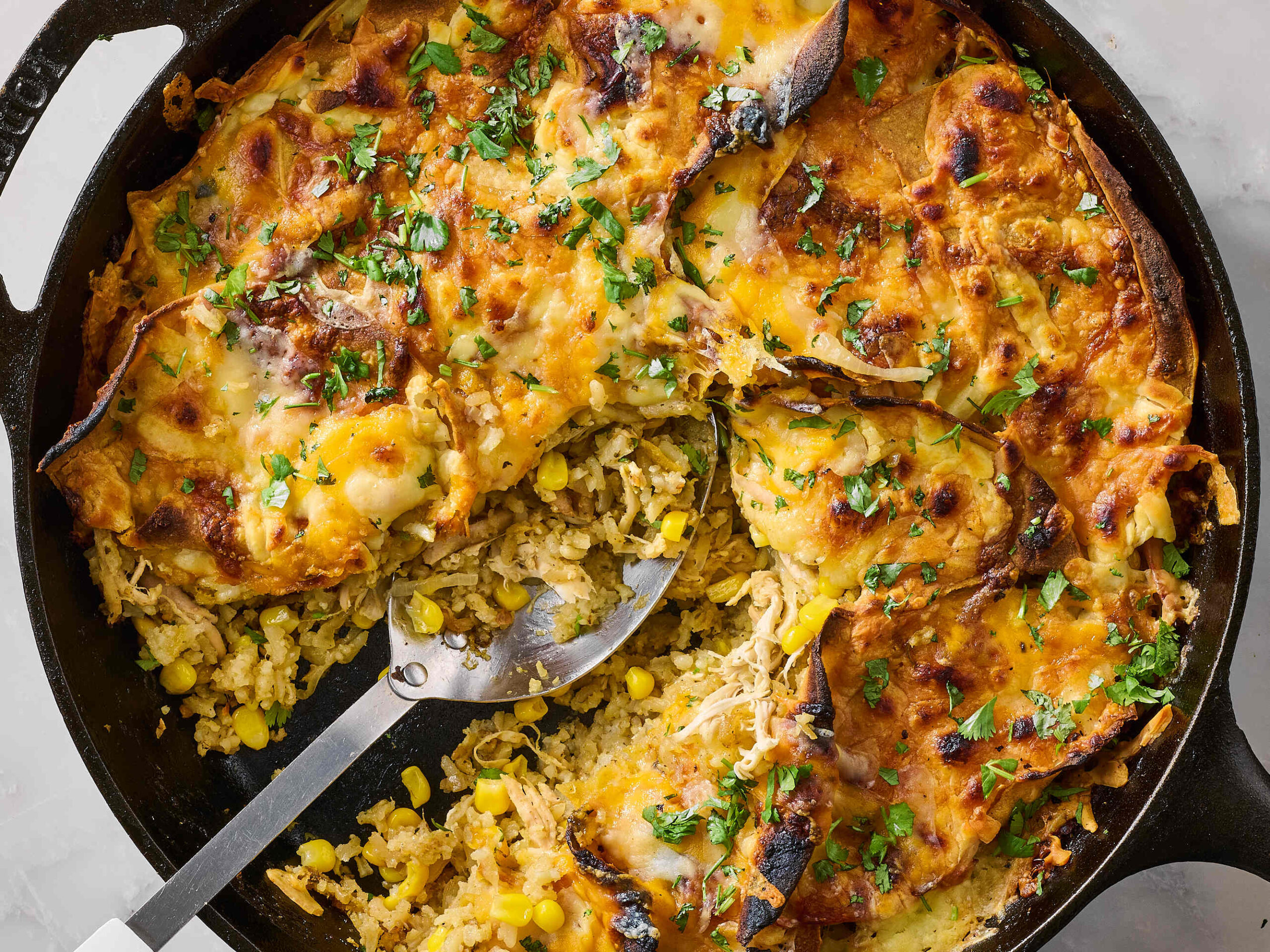 Salsa Verde Chicken Rice