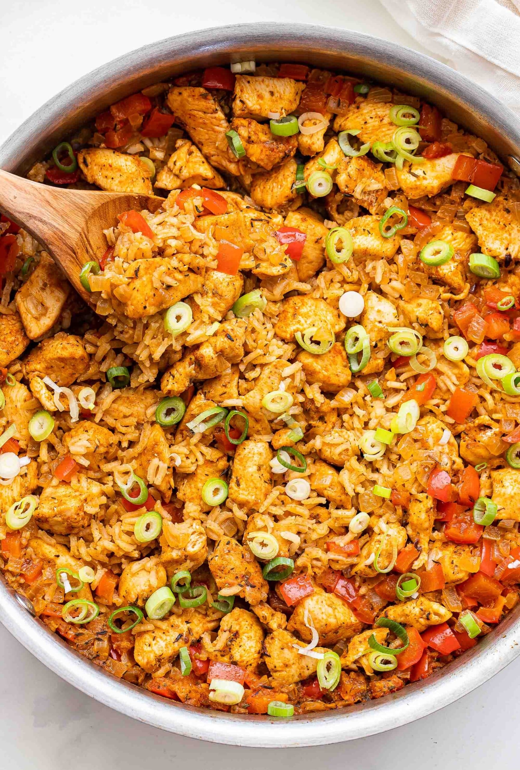 Cajun Vegetables Chicken Rice
