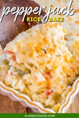 Pepper Jack Chicken Rice