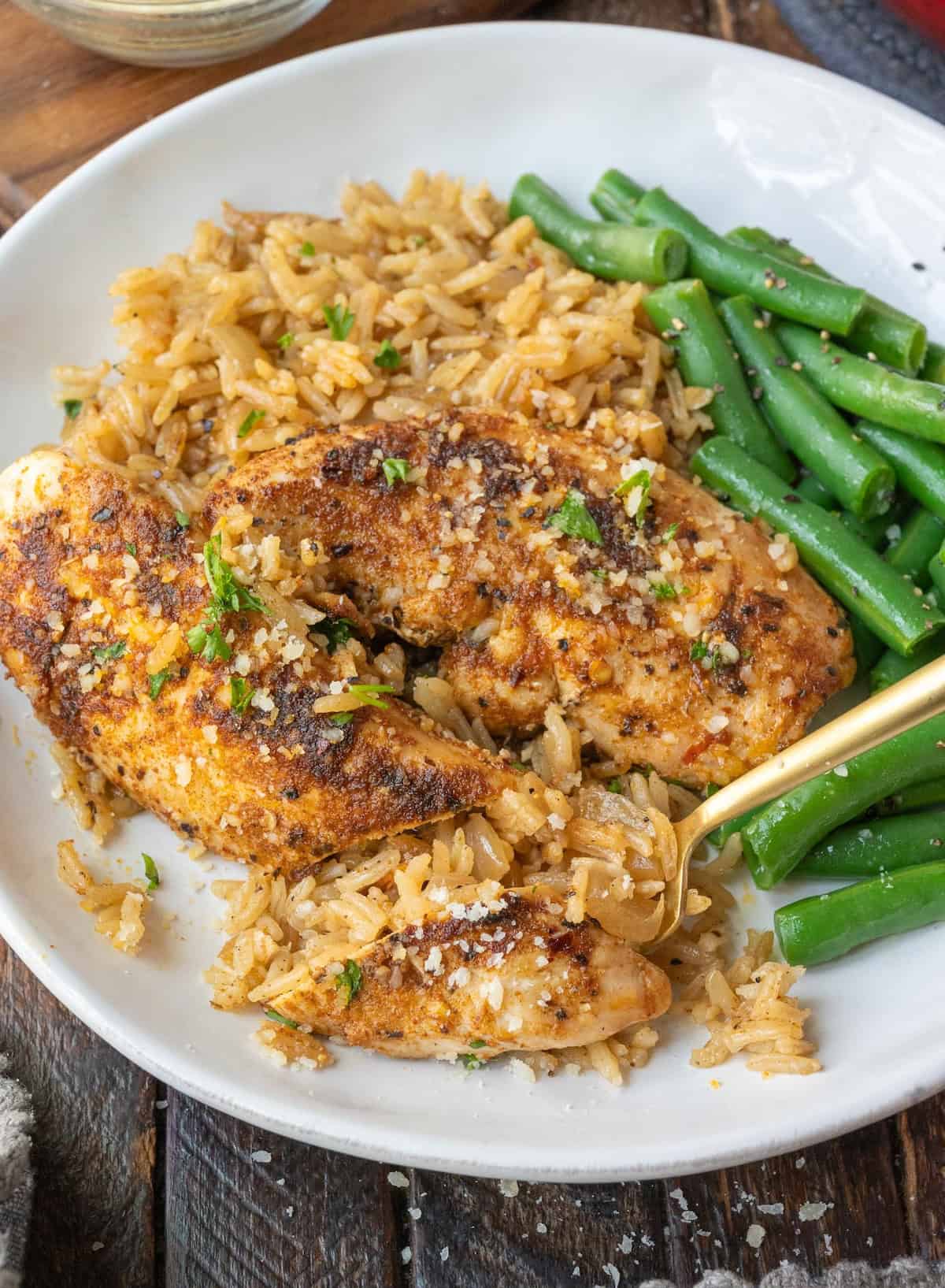 Garlic Herb White Wine Chicken