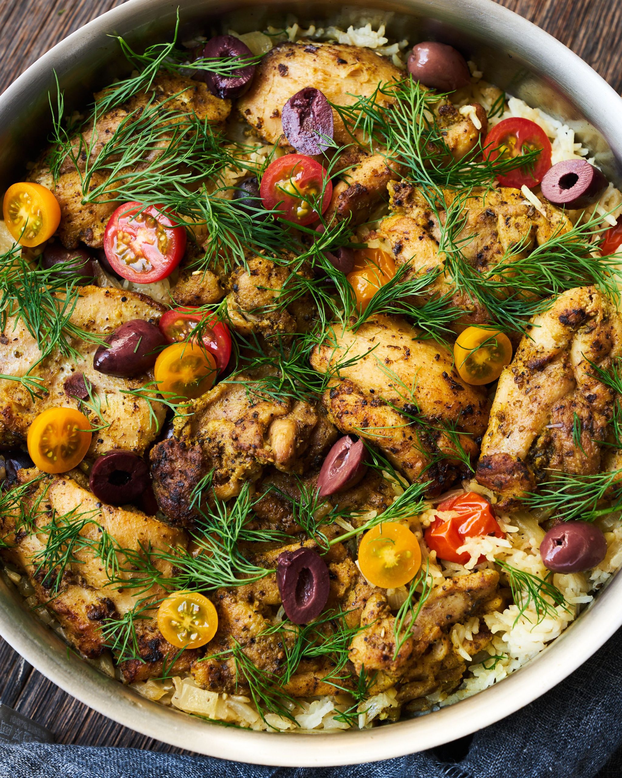 Mediterranean Herb Chicken Rice