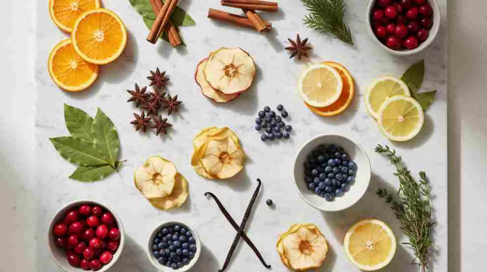 Winter Woodland Simmer Pot with Apple and Juniper