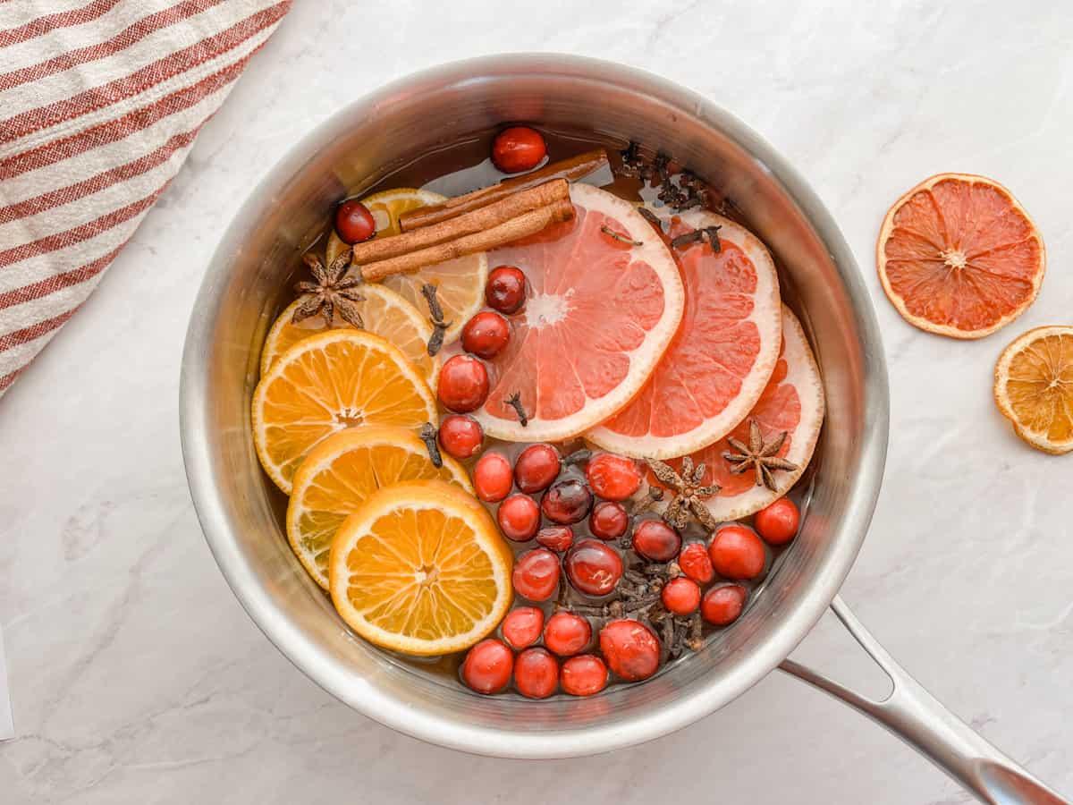 Grapefruit, Orange and Star Anise Simmer Pot