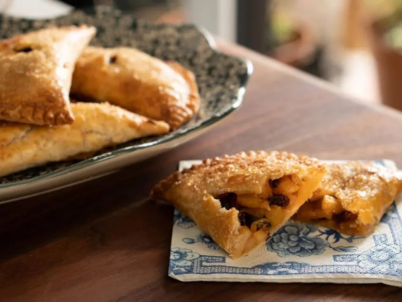 Hand Pies with Peach, Apple and Currants