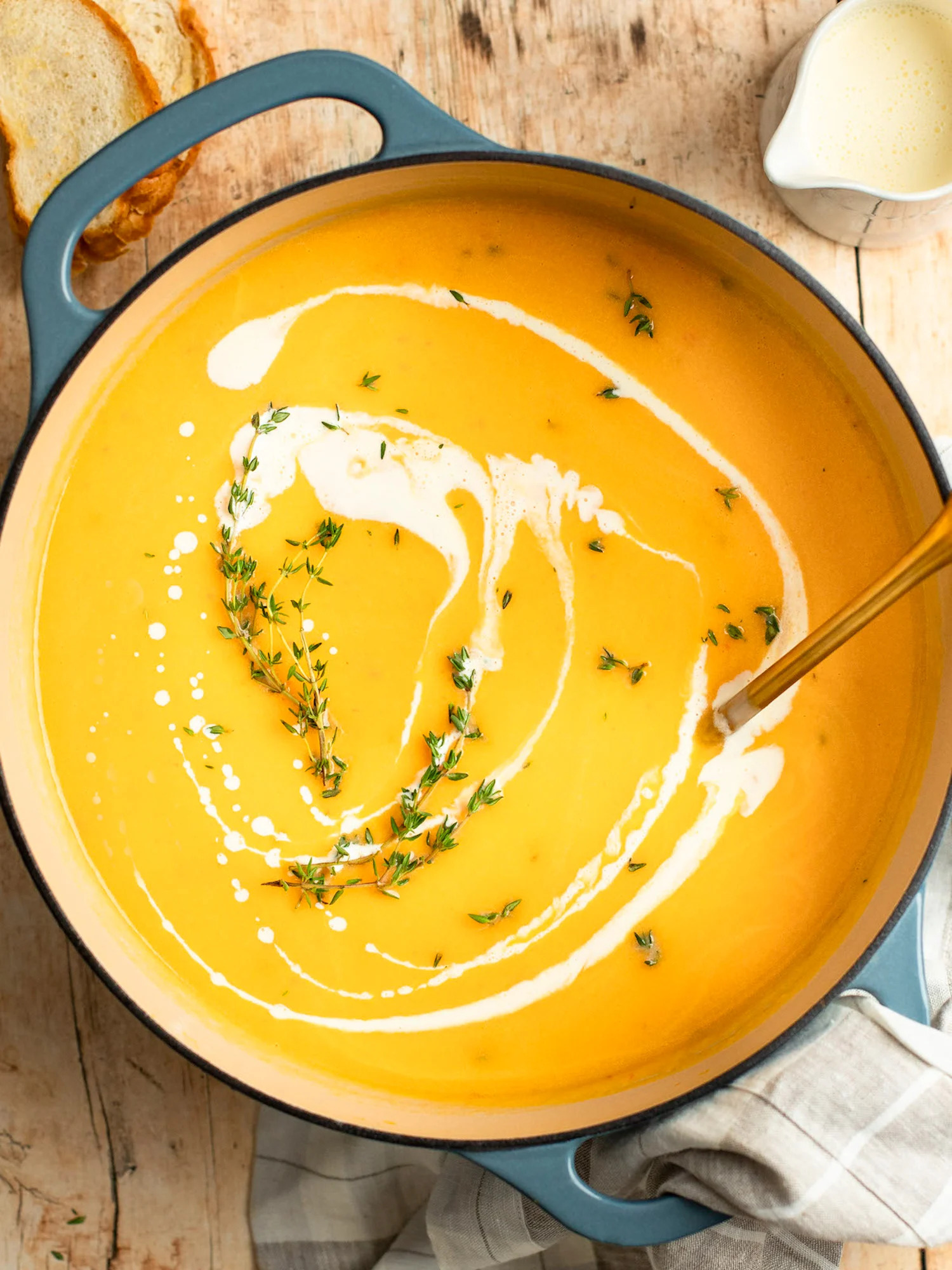 Soup Made with Butternut Squash