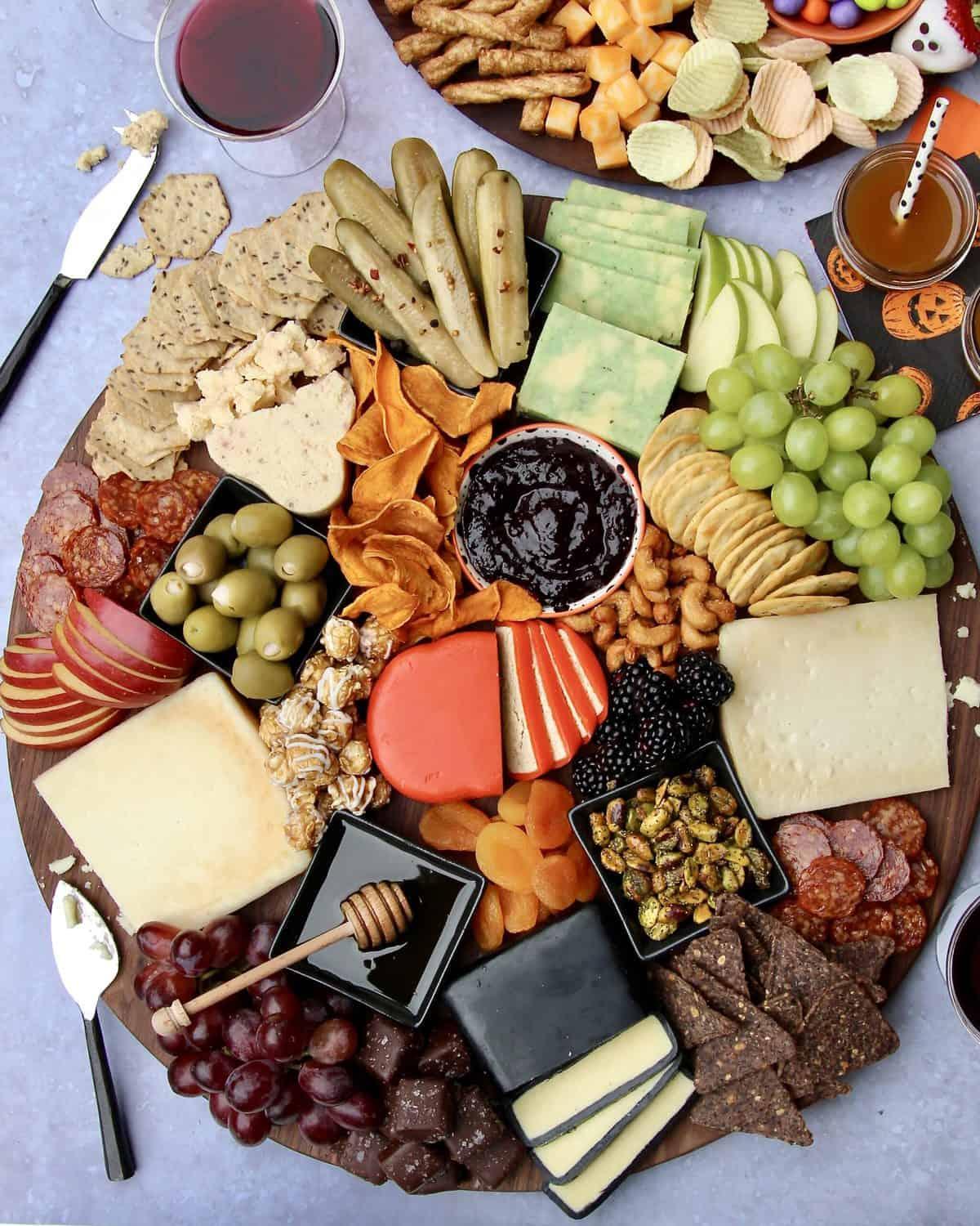Halloween Board with Cheese