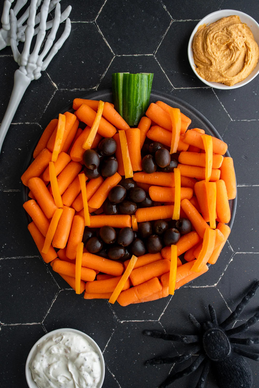 Pumpkin Veggie Tray