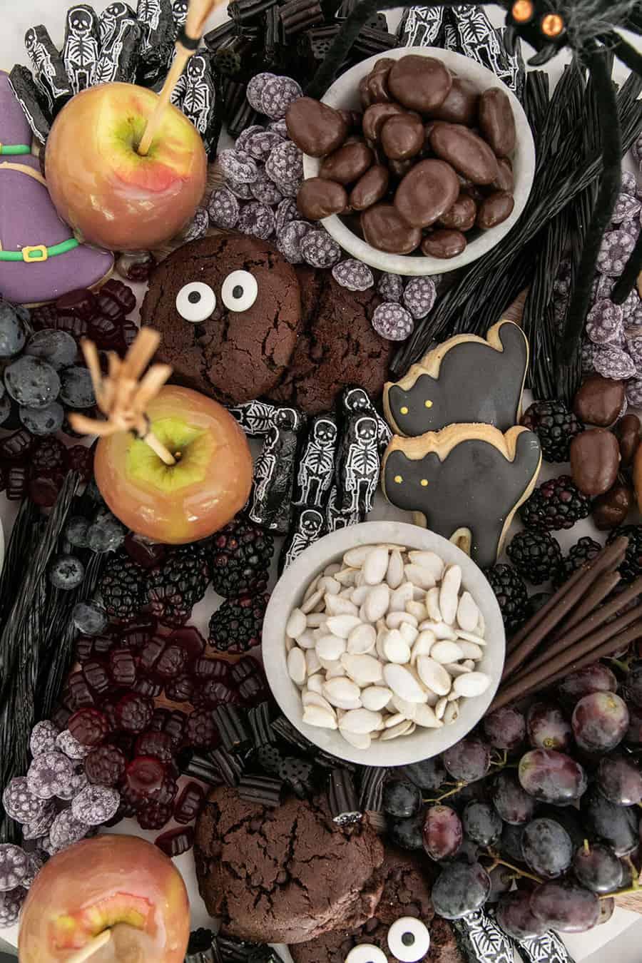 Moody Halloween Dessert Platter