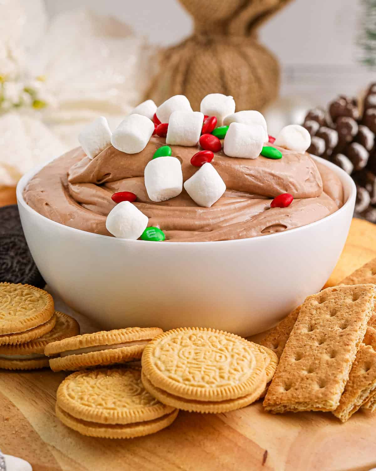 Creamy Cocoa Bliss: Fluffy Holiday Dip Recipe