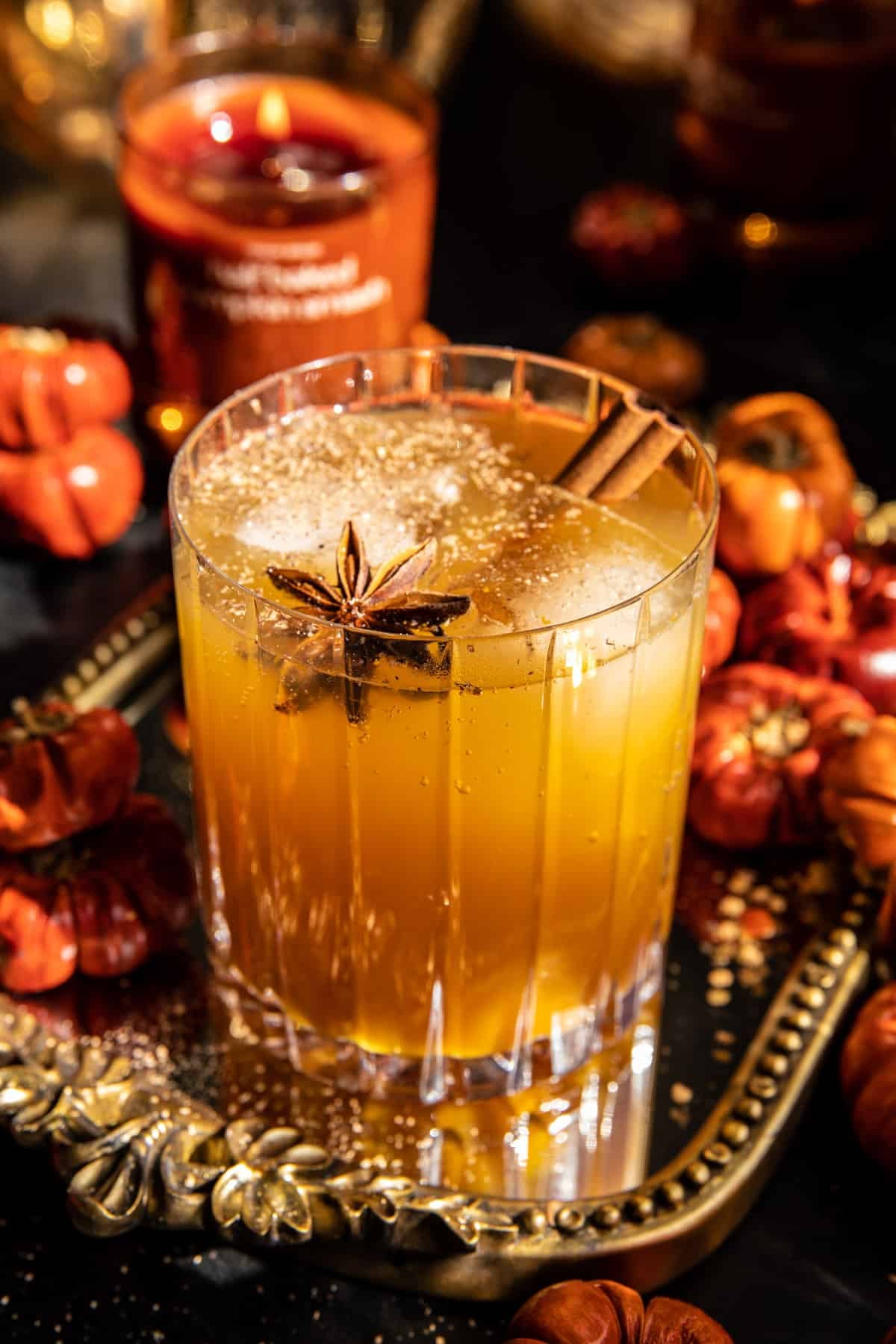 Bourbon Pumpkin Smash with Spice