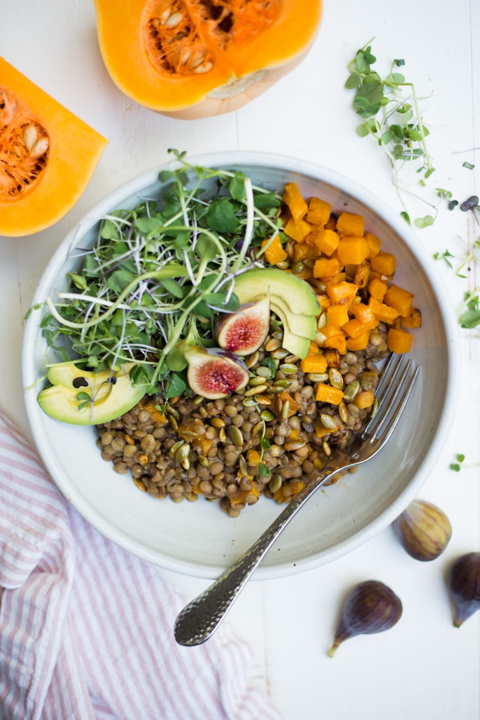 Butternut Squash Salad with Arugula