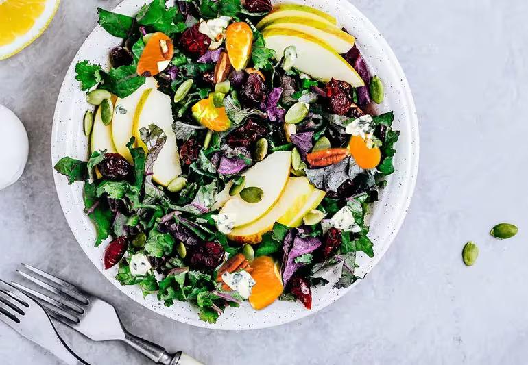 Colorful Autumn Salad