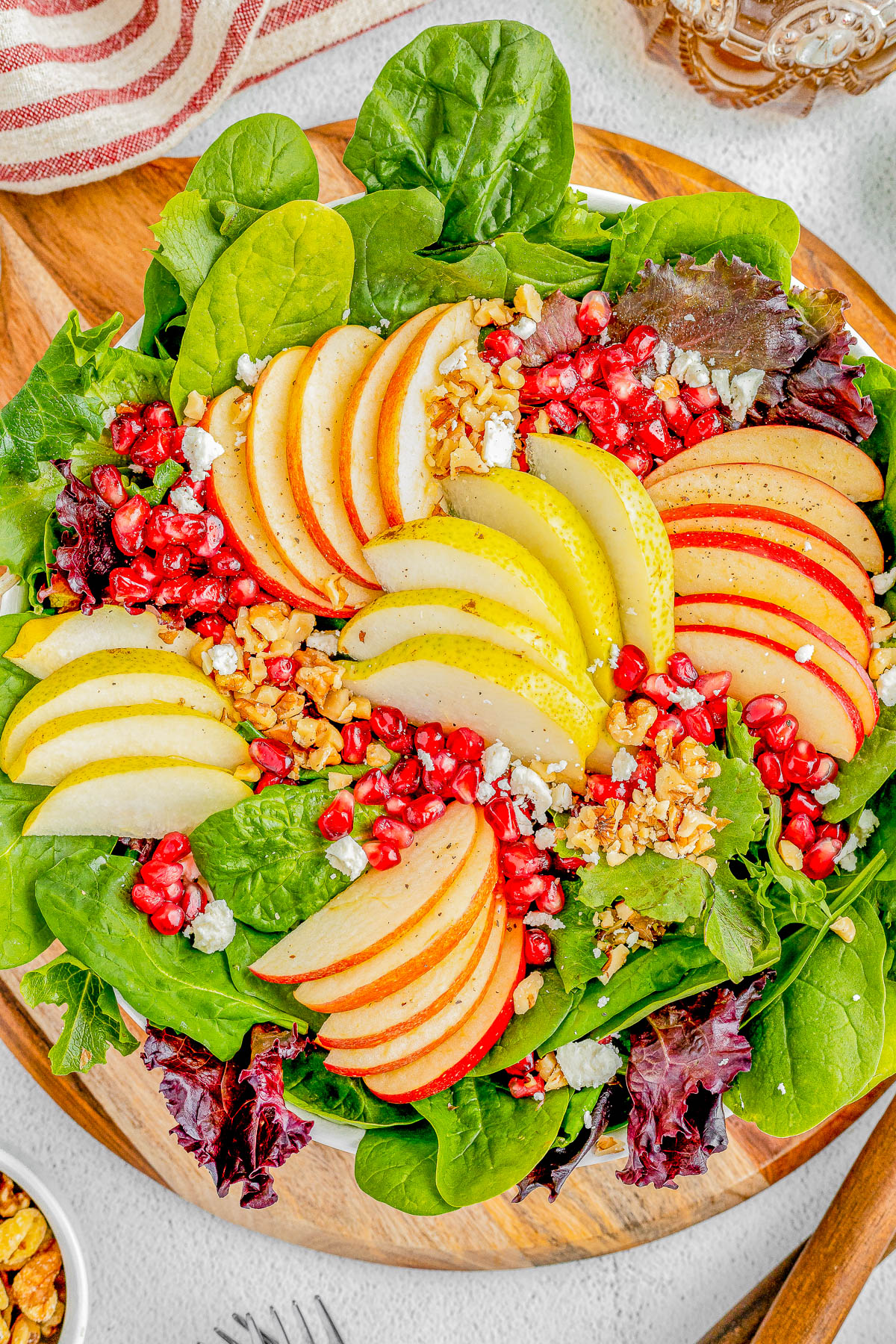 Apple and Pear Harvest Salad