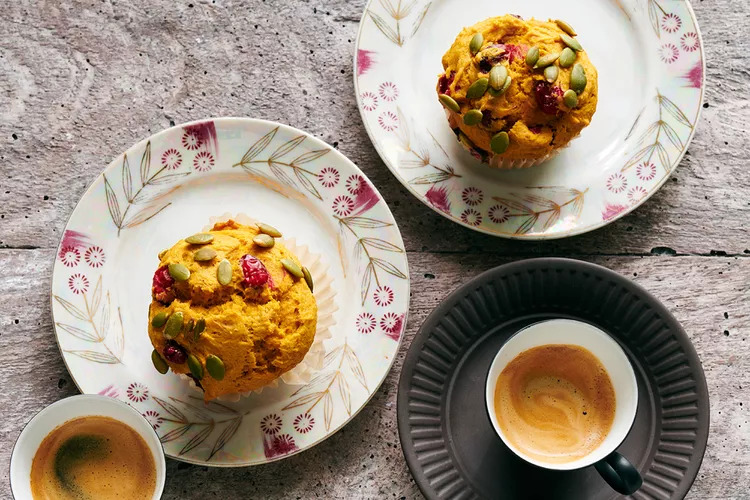 Cranberry Pumpkin Muffins