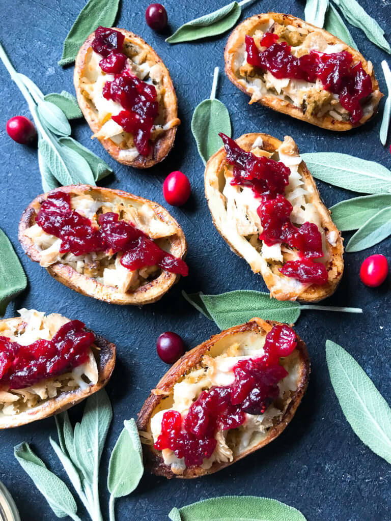 Thanksgiving Potato Skins