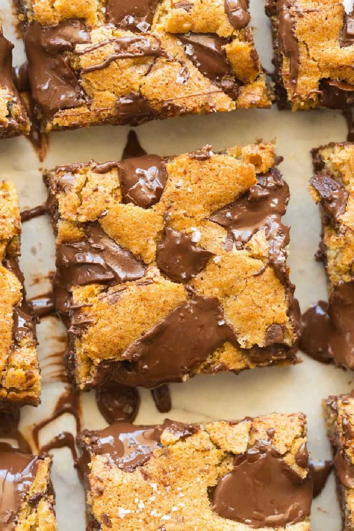Flourless Pumpkin Chocolate Chip Squares