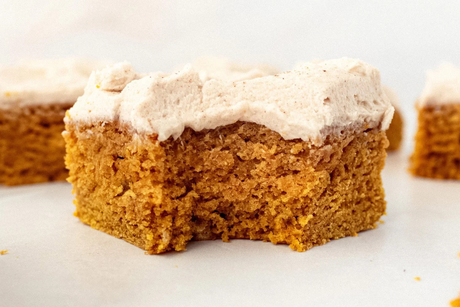 Pumpkin Bars with Brown Sugar Icing