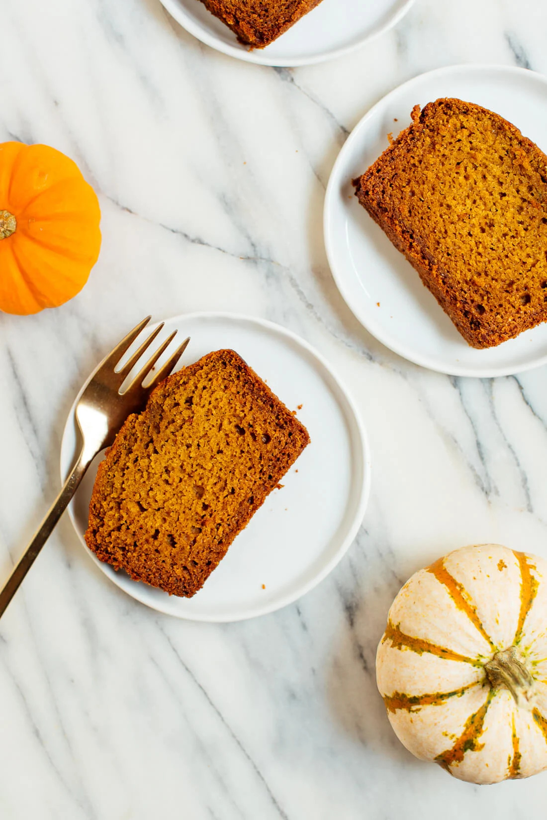 Healthy Pumpkin Bread From Cookie and Kate
