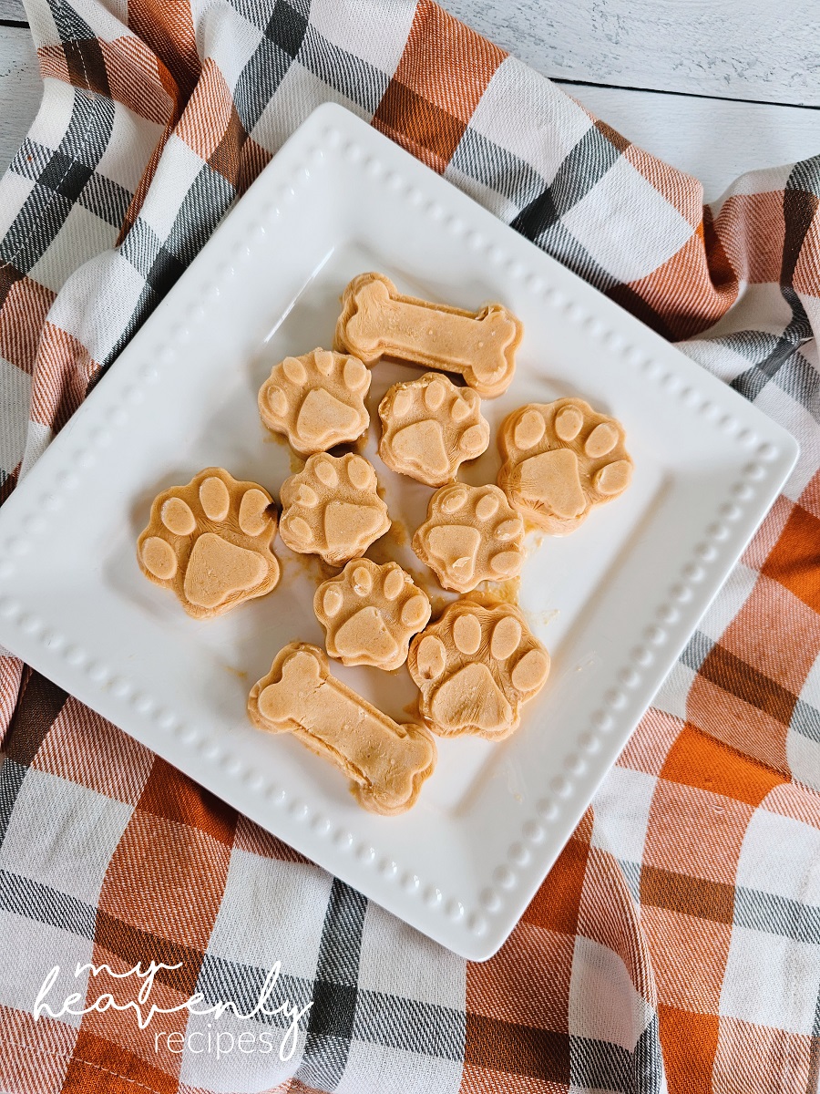 Pumpkin Yogurt Frozen Treats from My Heavenly Recipes