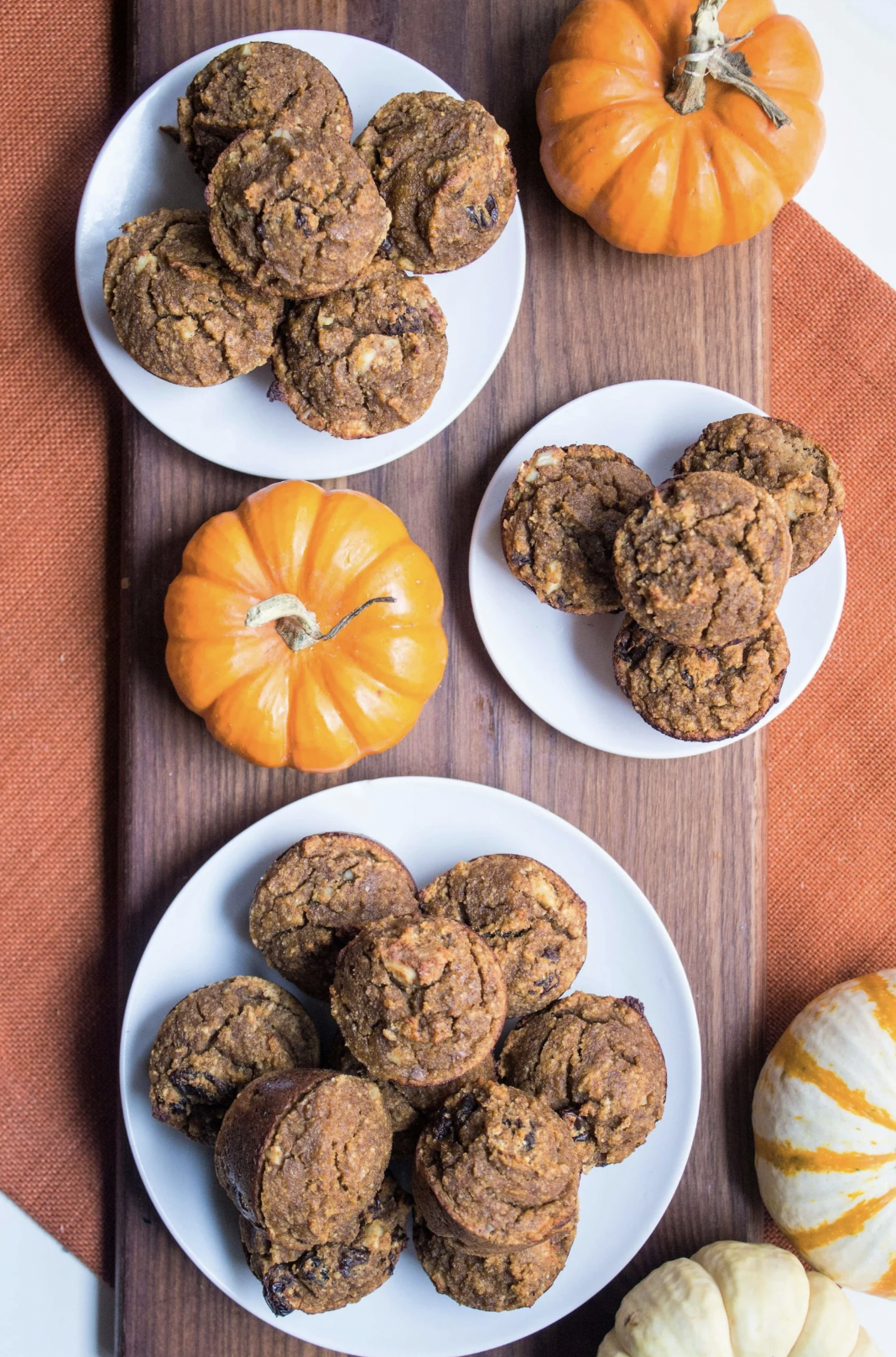 Almond Coconut Pumpkin Muffins