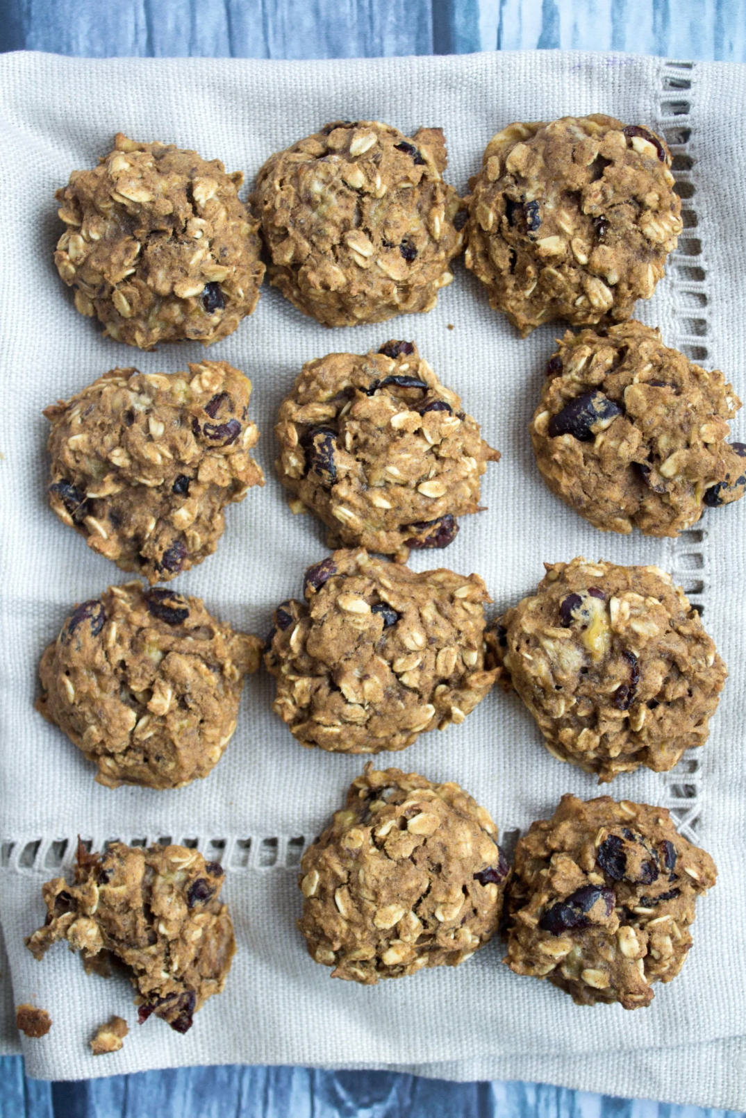 Oatmeal Banana Pumpkin Cookies