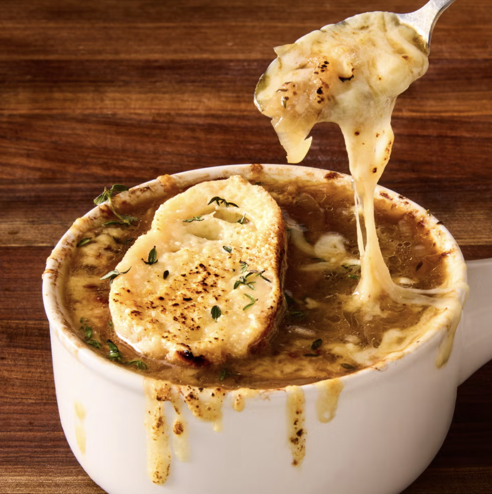 Classic French Onion Soup with Gruyère