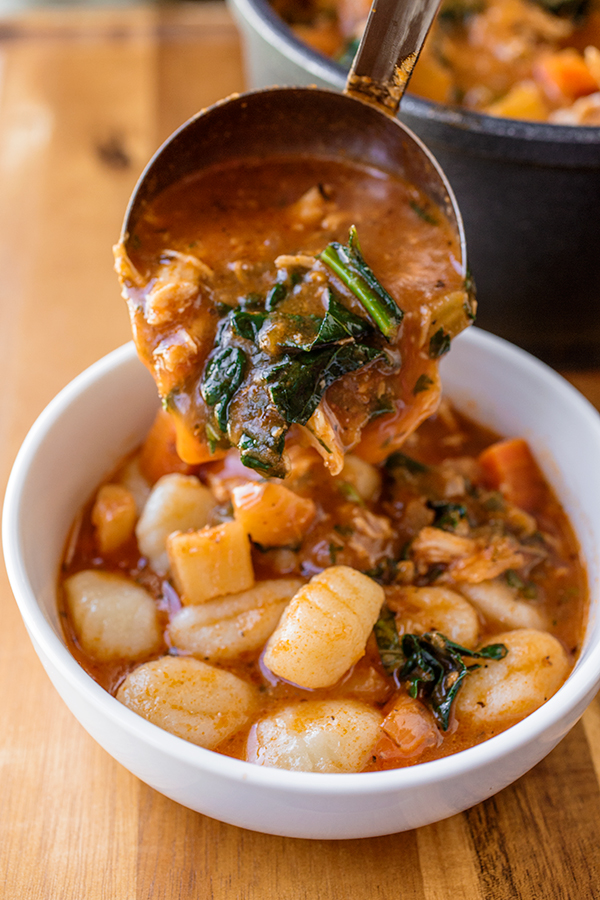 Italian Chicken and Autumn Veggie Soup