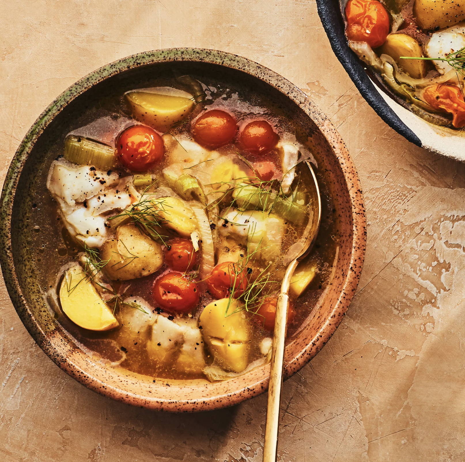 Brothy Seafood Chowder