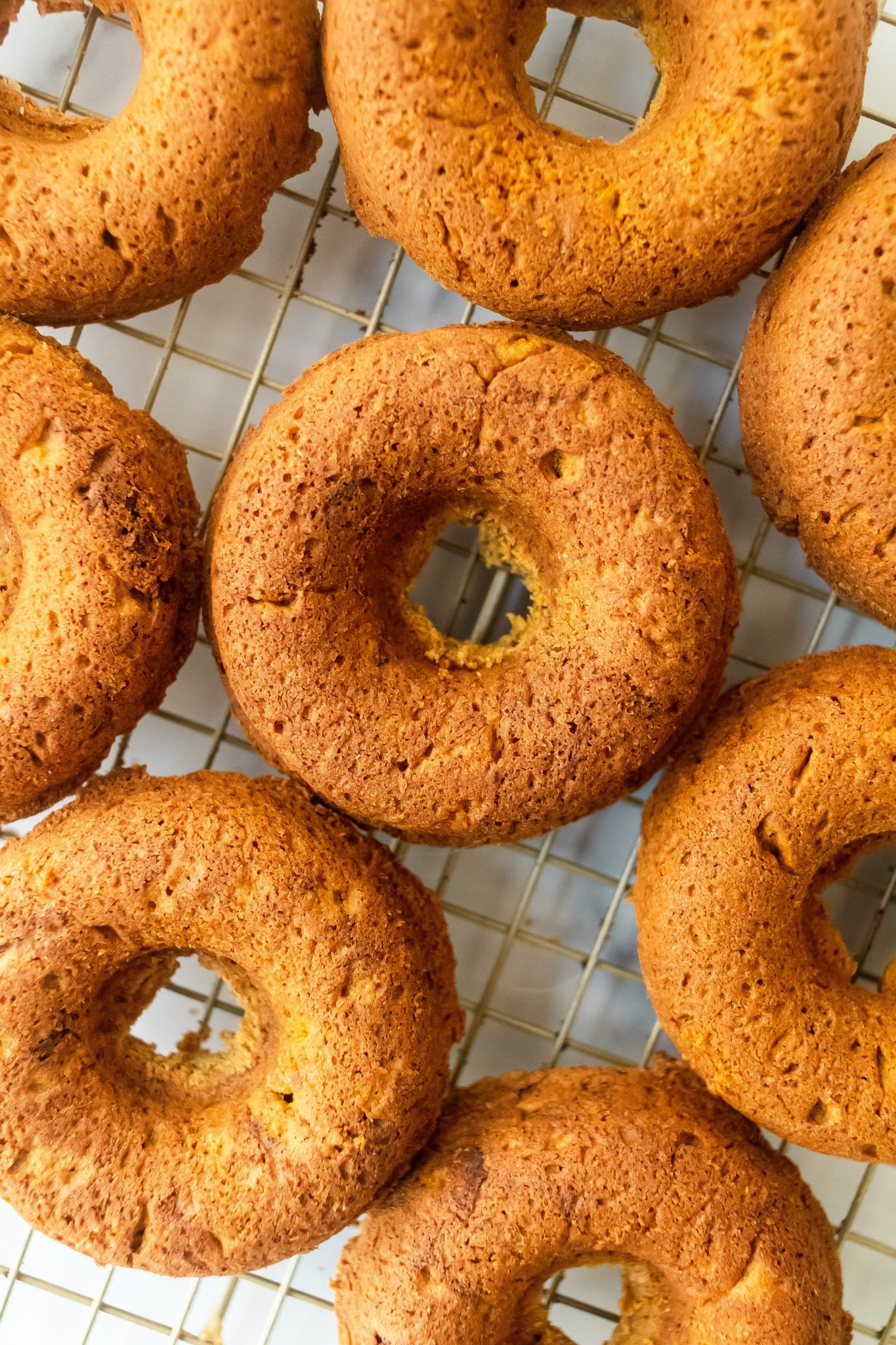 Healthy Pumpkin Donuts with Maple Glaze Goodness