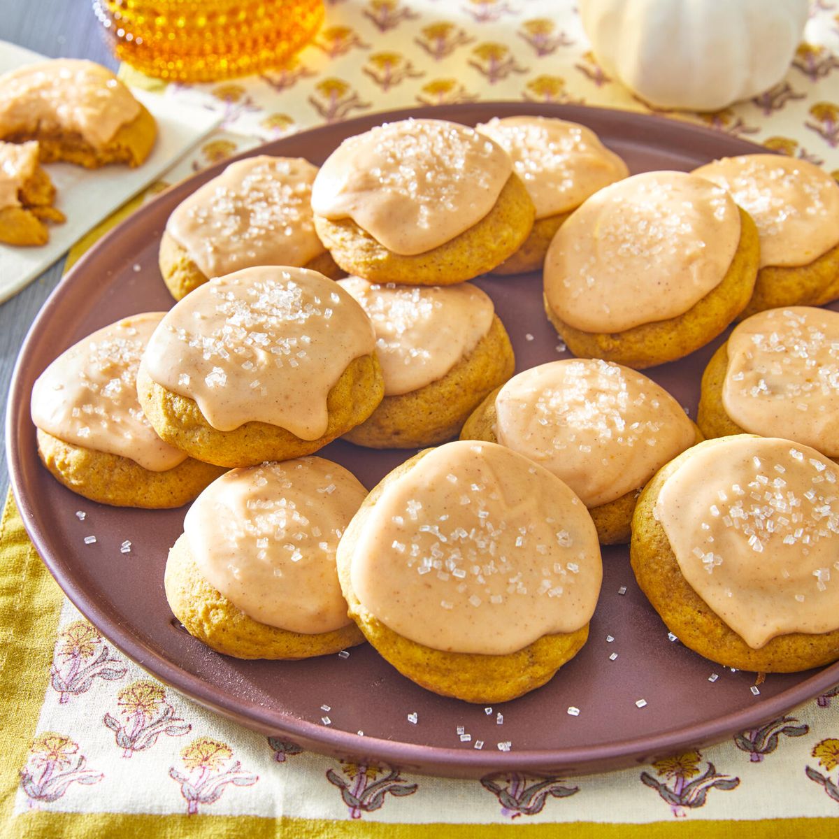 Autumn Pumpkin Spice Cookies