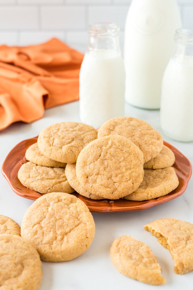 Easy Pumpkin Sugar Cookies